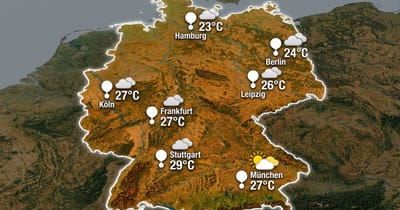 Milder Herbsttag in Deutschland