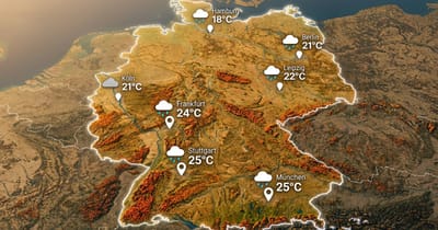 Deutschland: nass, mild, grau