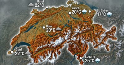 Schweiz: Süden nass, sonst mild
