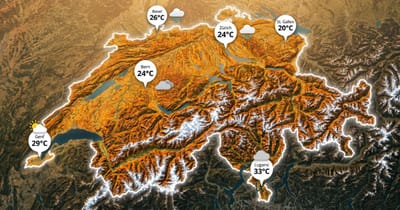 Schweiz: Sonne, Wolken, Schauer