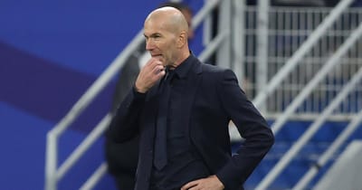 Zidane stolpert daheim