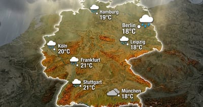 Deutschland: nass in den Tag