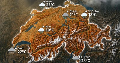 Regen im Norden, trocken im Süden